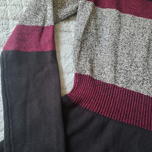 * NEW! BY & BY TURTLENECK LONG-SLEEVE FIT AND FLARE SWEATER DRESS SIZE SMALL - Picture 2 of 4